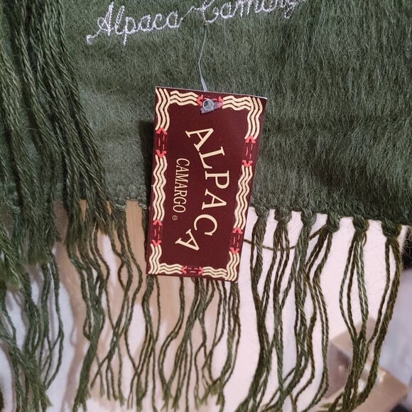 Peruvian Alpaca Wool Scarf - Picture 3 of 7